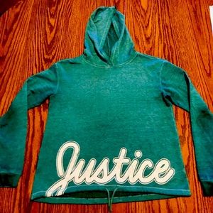 Justice hoodie sweatshirt